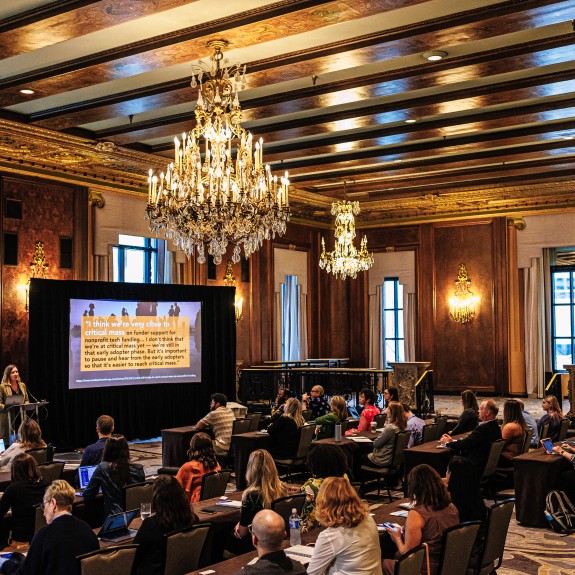 Workshop in a Historic Hotel Ballroom